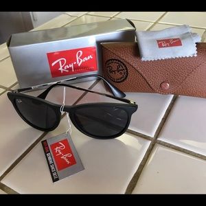 New black and gold Rayban Erika RB4171